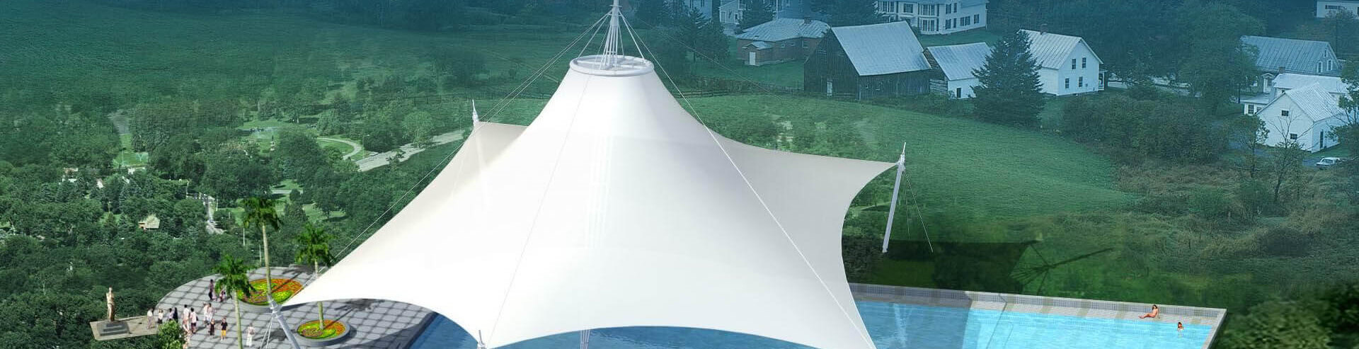 武漢膜結構雨蓬